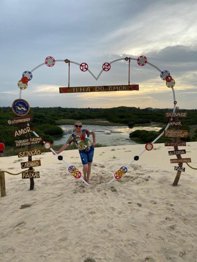 Apto Praia Da Taiba Vista Mar ภายนอก รูปภาพ